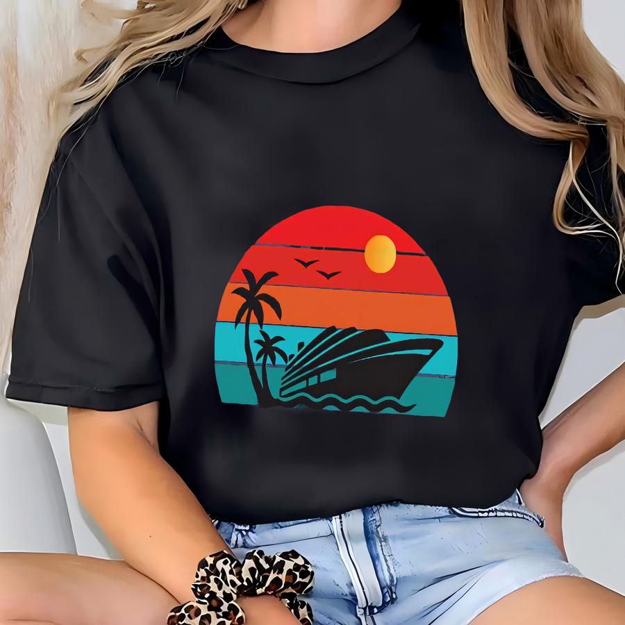 Mediterranean Cruise Hoodie: Nautical Vacation Tee, Matching Group Shirts T-shirt