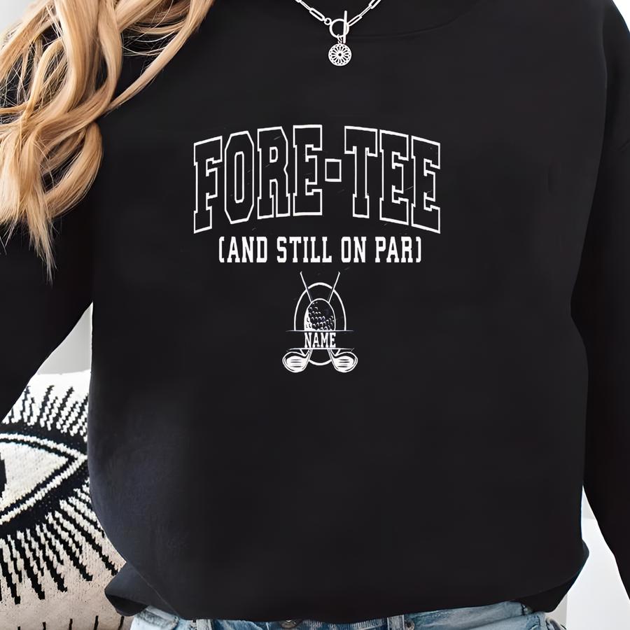 40th Birthday Golf Shirt:  Sweatshirt