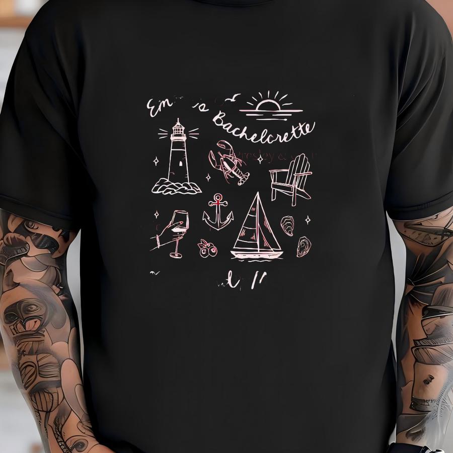 Caught Up In Love Bachelorette Sweatshirt Maine Bach Crewneck Al Bachelorette Shirts With Love From Maine Cute Lobster Bach Sweatshirts T-shirt