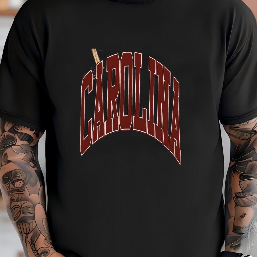 Carolina Shirt, Carolina Football, Carolina Basketball, Oversized, Carolina Gift, Basketball Season, South Carolina Shirt T-shirt