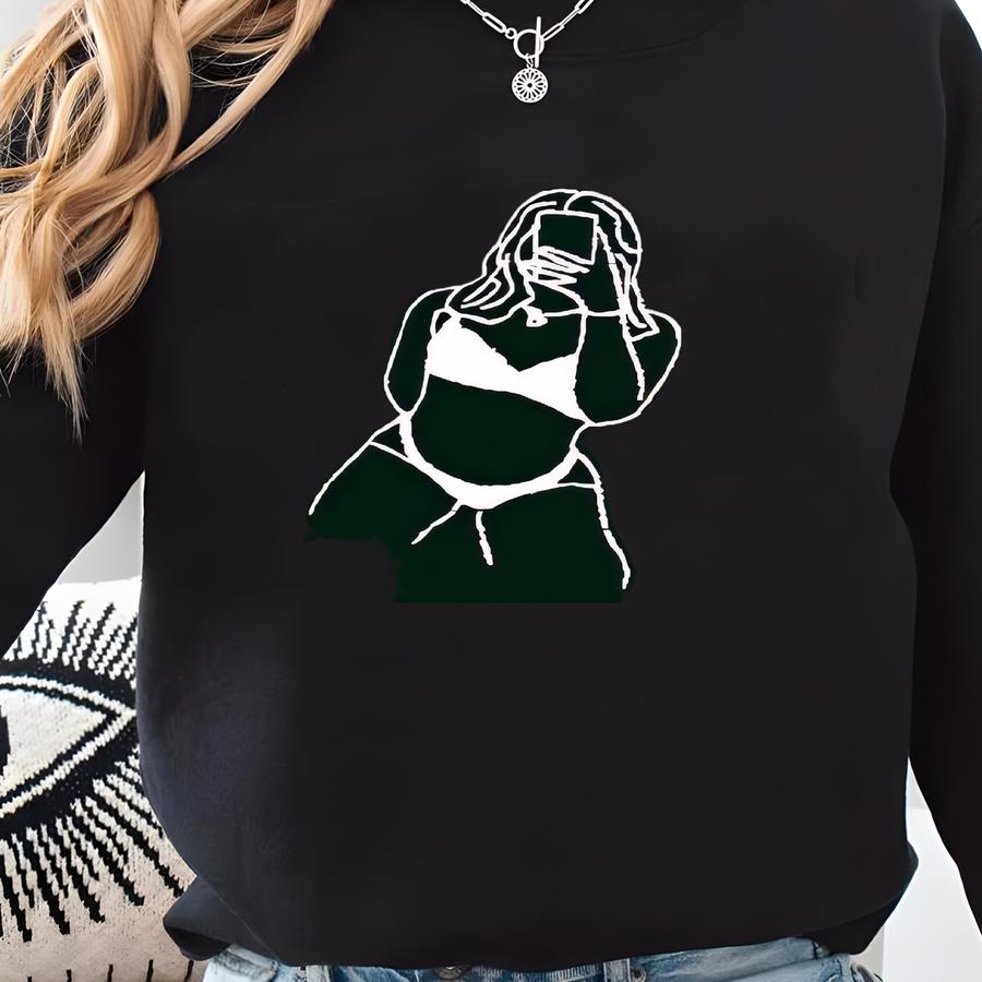 Custom Portrait Hoodie: Spicy Photo Gift For Boyfriend Sweatshirt