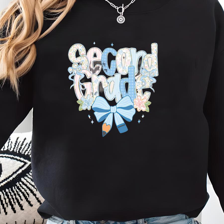 ® Second Grade Teacher Shirt, 2nd Grade Teacher Shirt, 2nd Grade T-shirt, Second Grade Tshirt, Elementary School, Teaching Sweatshirt