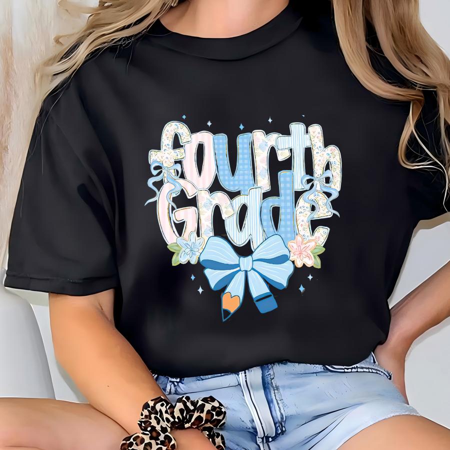 ® Fourth Grade Teacher Shirt, 4th Grade Teacher Shirt, 4th Grade Hoodie, Fourth Grade Tshirt, Elementary School, Teaching T-shirt