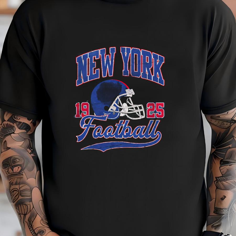 Giant Vintage Style Mineral Wash Hoodie,new York Football Crewneck,ny Giant Hoodie,new York Football Tshirt,new York Fan Gift Fse9 T-shirt