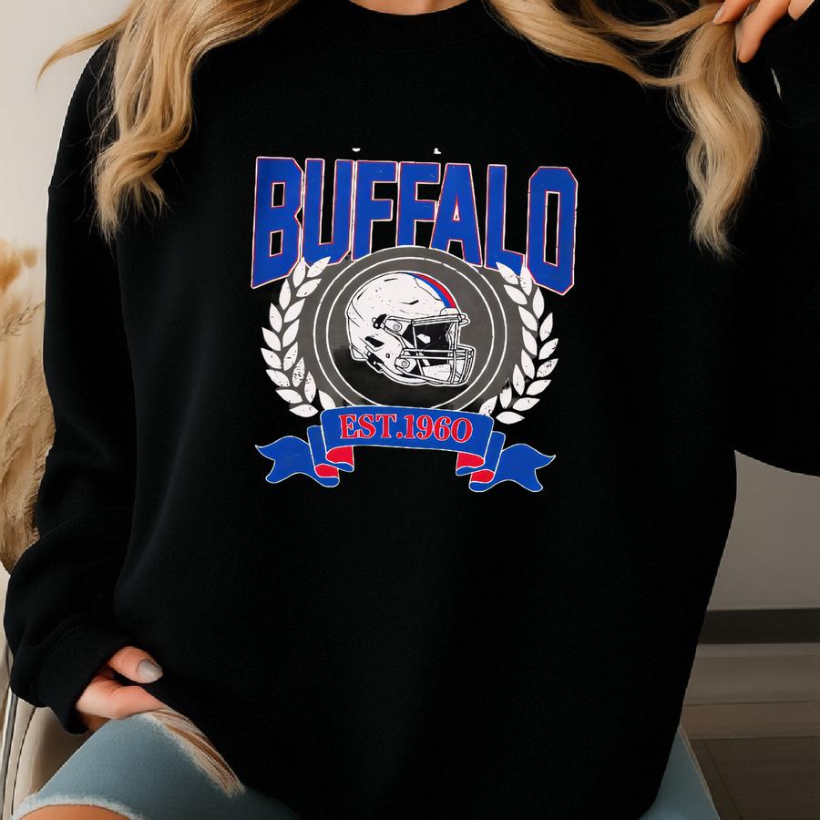 Vintage Style T-shirt, Buffalo Bill T-shirt, Bill T-shirt, Bills Football, Buffalo New York, Buffalo Fan Gift Fvd15 Sweatshirt