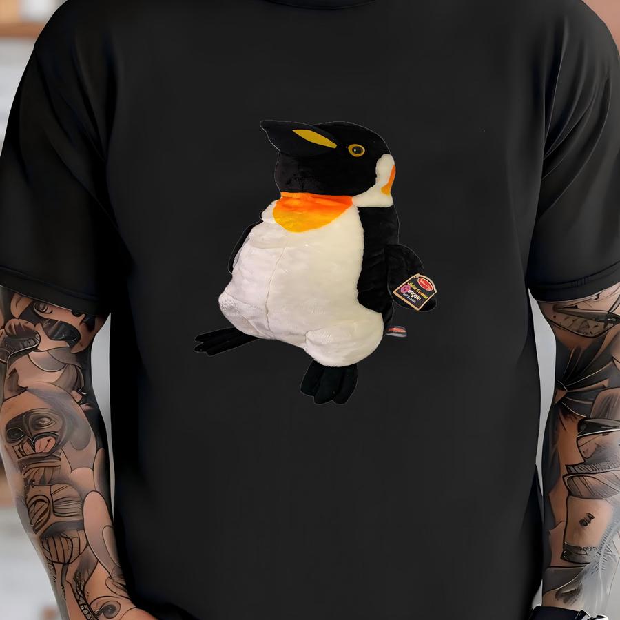 New Melissa Doug Lifelife Lovable Plush Stuffed Toy Doll Emperor Penguin Soft Cuddly Large Jumbo Huge 23 In Talll T-shirt