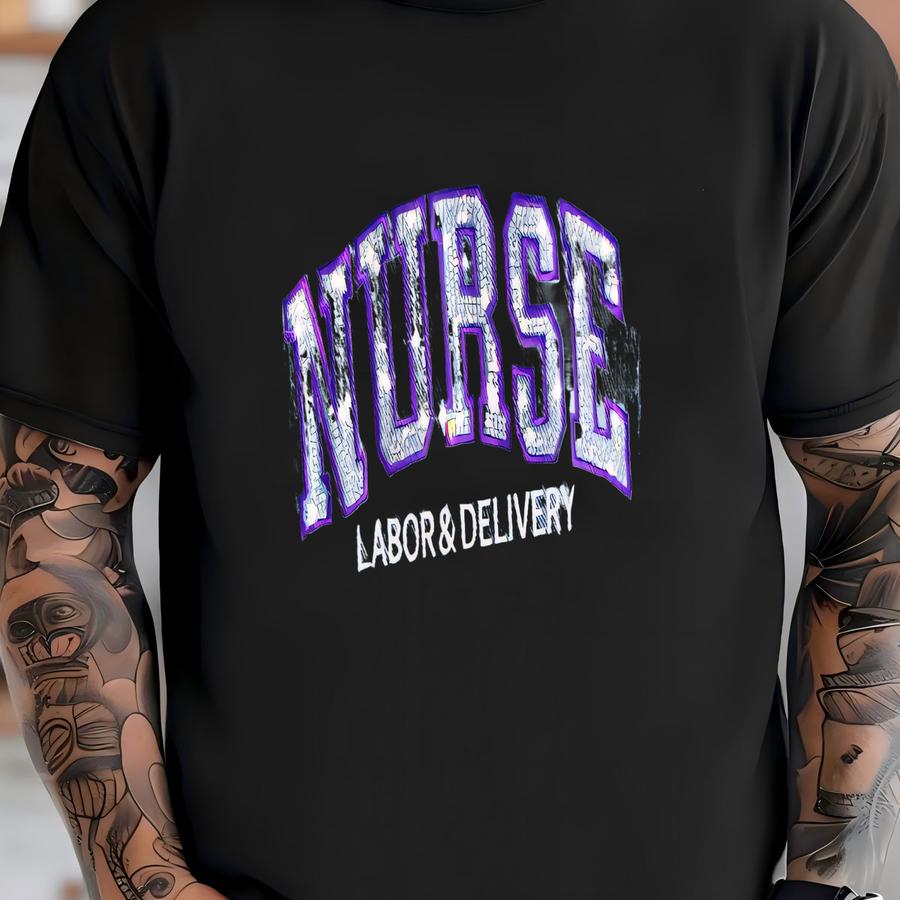 Nurse Denim Jacket/ And Rhinestone/custom Bling Jacket For Nurse/custom Jean Jacket/sparkly /gift For Nurse/custom! T-shirt