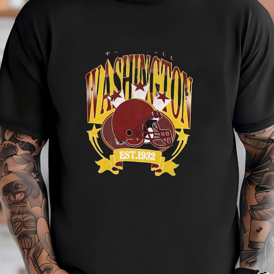 Washington Football Vintage Style Hoodie,washington Crewneck Commander Sweater,washington Fan Gift,washington Shirt Fwp27 T-shirt