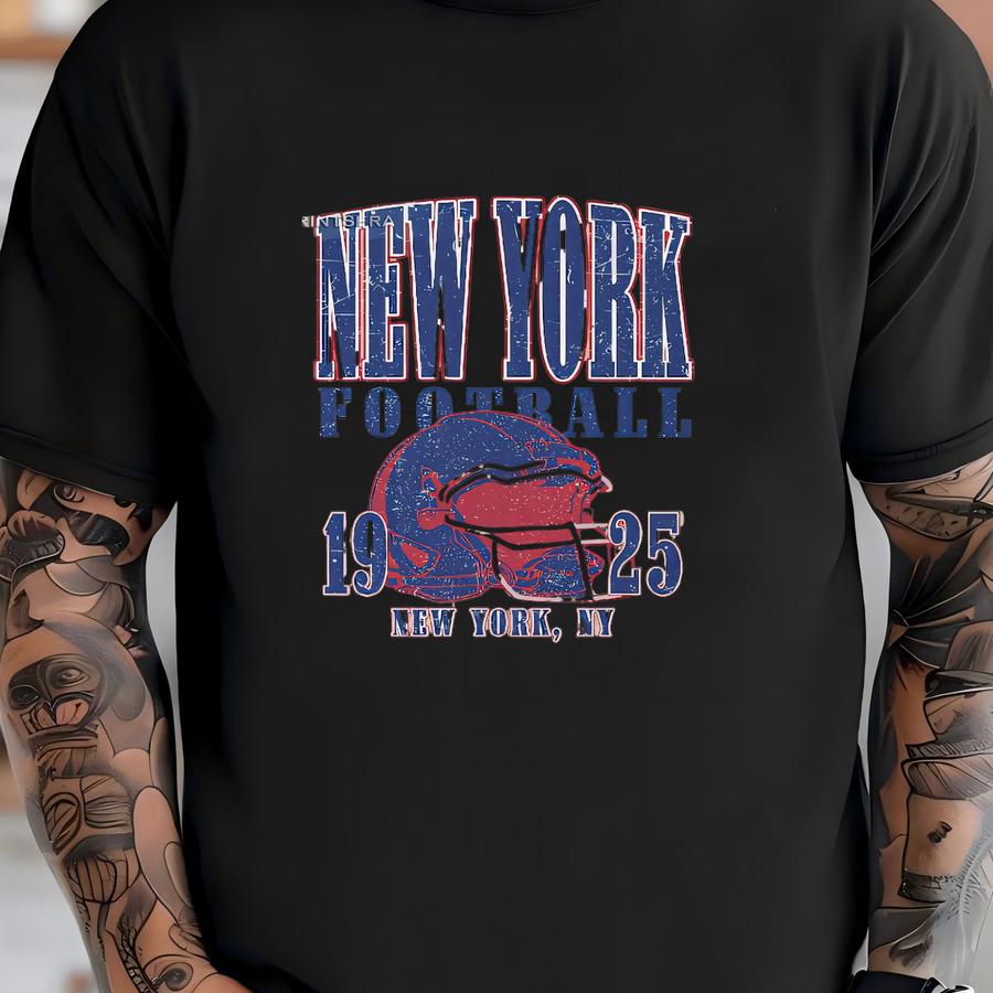 Giant Vintage Style Hoodie,new York Football Crewneck,ny Giant Hoodie,new York Football Tshirt,new York Fan Gift Fsm9 T-shirt