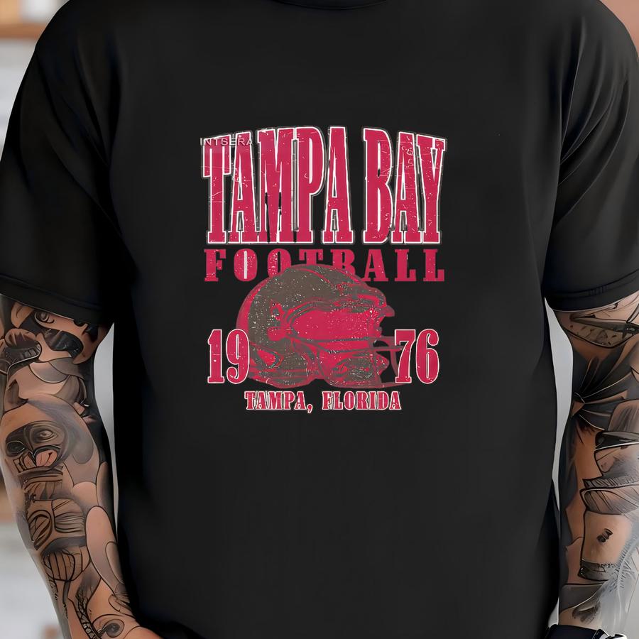 Tampa Bay Football Vintage Style Hoodie, Tampa Bay Football Hoodie, Football Shirt, Sunday Football Fsm26 T-shirt