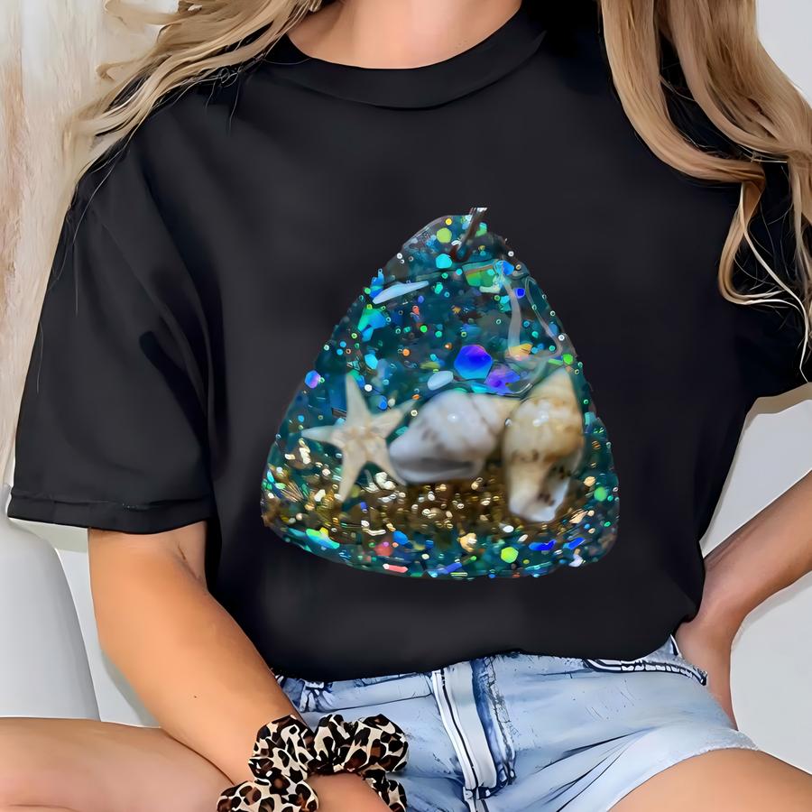 Earrings- Under The Sea, Starfish, Ss T-shirt
