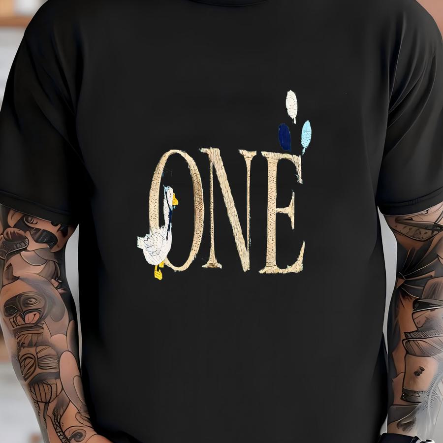 Silly Goose First Birthday Outfit: Overalls, Cake Smash Romper T-shirt