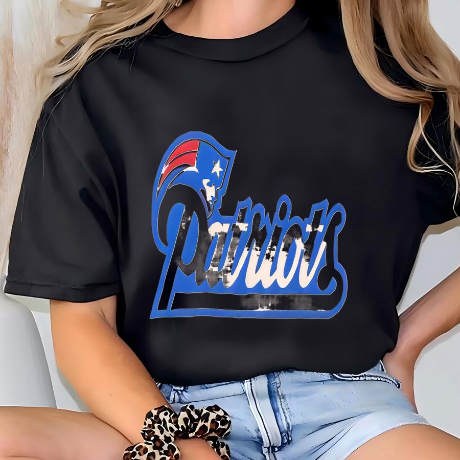 Vintage New England Patriots T Shirt Tee Made Usa Size Xtra Large Xl Football Boston Massachusetts Tom Brady Tb12 Super Bowl 1990s 90s T-shirt