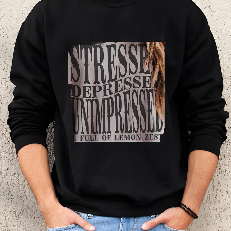Funny Shirt, Stressed Tshirt, Millennial Shirt, Sarcastic Gift, Funny Cooking Shirt, Funny Baker Gift, Gift For Chef,  Sweatshirt