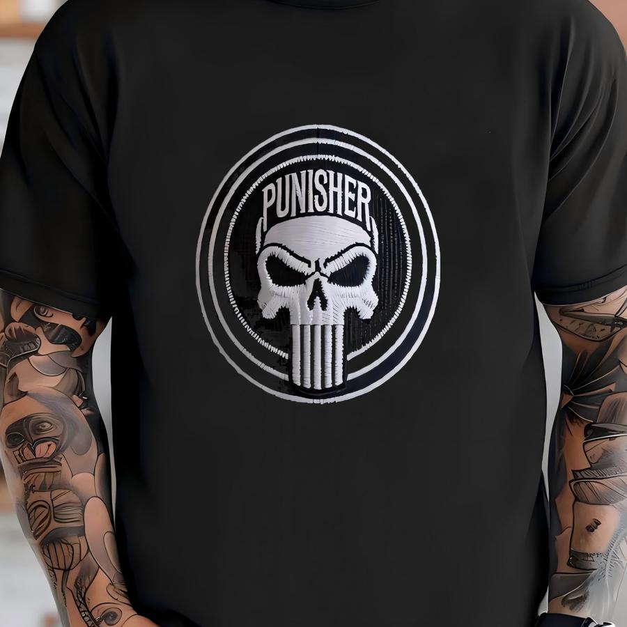 Usa Flag P.u.n.i.s.h.e.r Skull Hat T-shirt