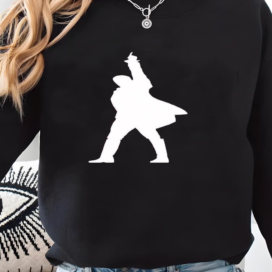 Alexander Hamilton Hoodie, Historic Broadway Musical Sweatshirt, Revolutionary War Theater Fan Apparel, Founding Father Tribute Hoodie Sweatshirt