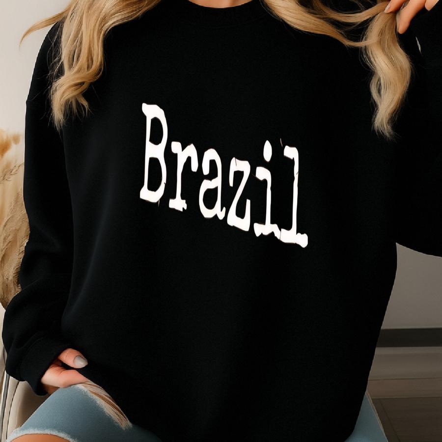 ® Brazil Shirt, Brazilian Shirt, Travel Brazil Tee, Tropical Vibes Shirt, Vintage Vacation Tee, Road Trip Tee, Womens Shirt Sweatshirt