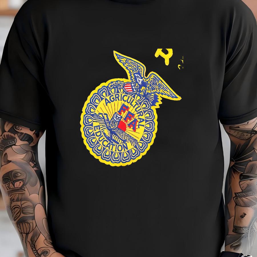 Vintage Georgia Ffa Jacket Classic Blue Corduroy Logos Front Back Secretary Sweet T-shirt