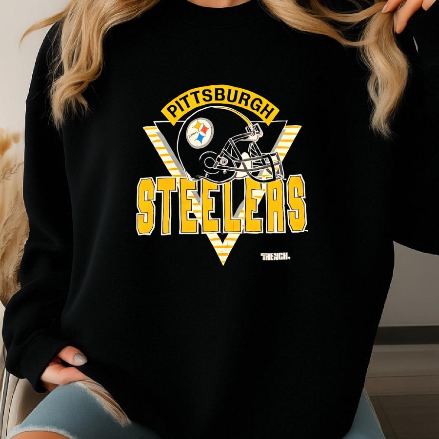 Vintage Pittsburgh Steelers T Shirt Tee Made Usa Size Xtra Large Xl Football Pennsylvania 1990s 90s Sweatshirt