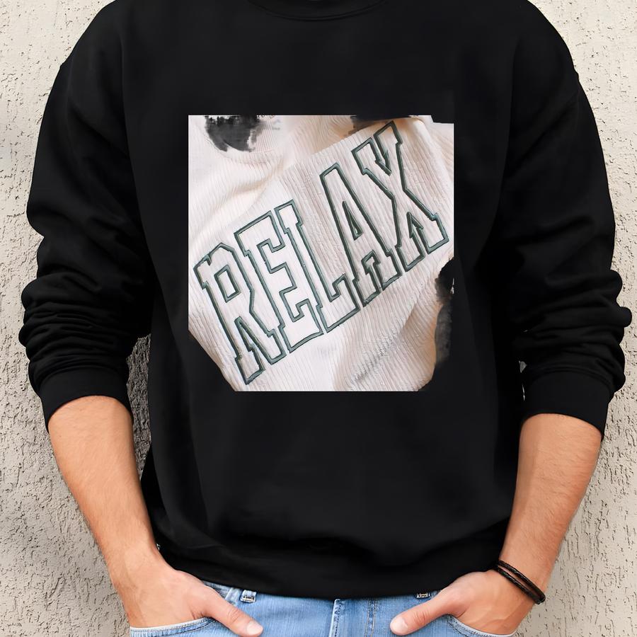 Custom Text Corded Crewneck,  Sweatshirt