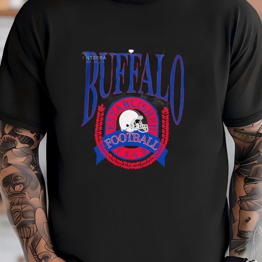 Vintage Style Hoodie, Buffalo Bill Hoodie, Bill Hoodie, Bills Football, Buffalo New York, Buffalo Fan Gift Fyj15 T-shirt