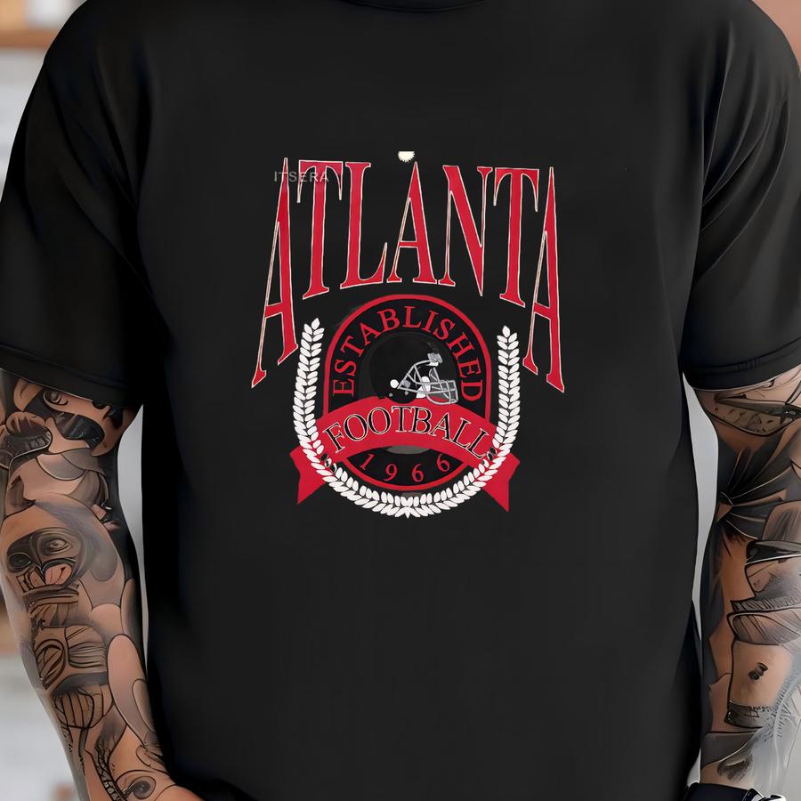 Atlanta Football Vintage Style Hoodie,atlanta Football Shirt,atlanta Football Hoodie,sunday Football Fyj17 T-shirt
