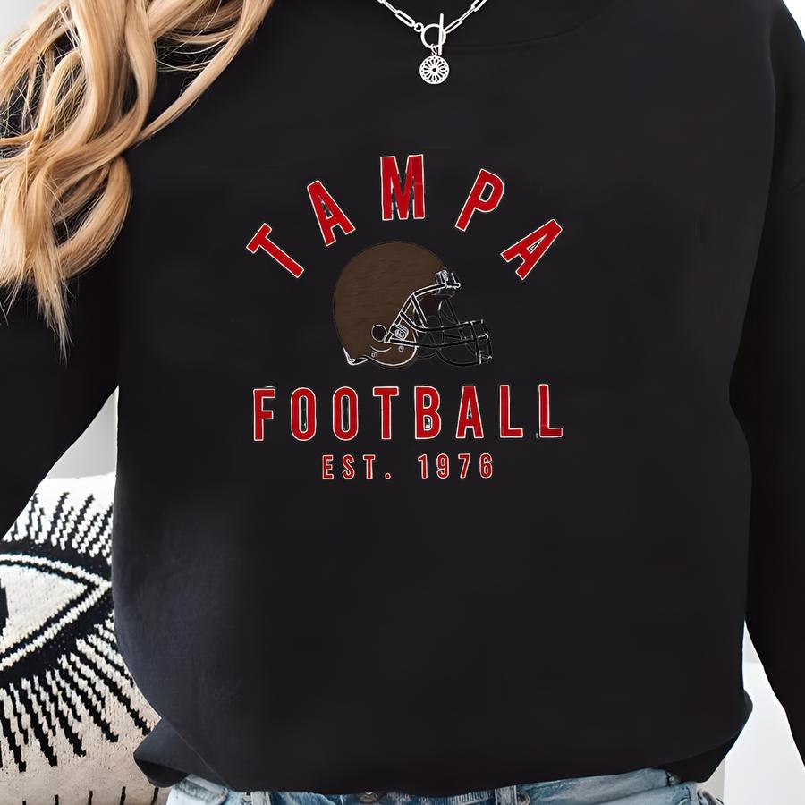 Tampa Bay Football Vintage Sweatshirt T-shirt, Tampa Bay Football Sweatshirt, Buccaneer Sweatshirt, Retro Tampa Bay Football T-shirt Fgj26 Sweatshirt