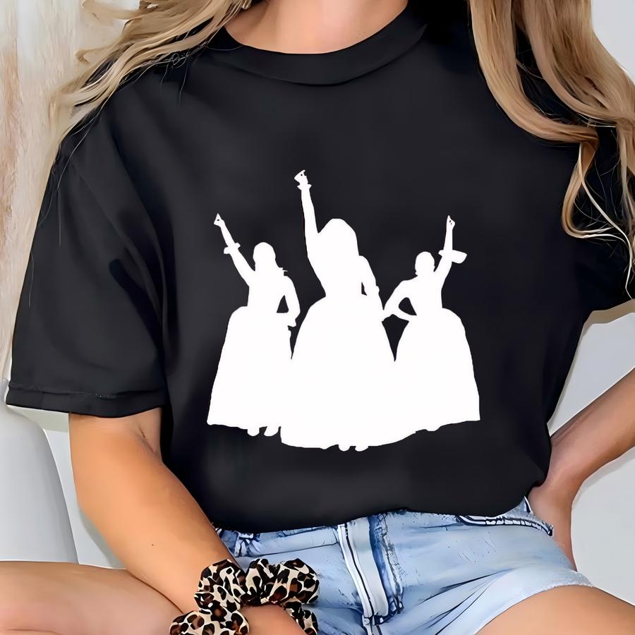 Schuyler Sisters Revolution Sweatshirt, Broadway Musical Hoodie, Angelica Eliza Peggy Tribute Sweatshirt, Girl Power Theater Hoodie T-shirt