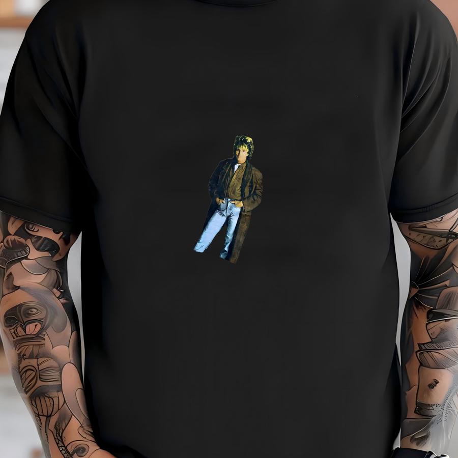 Vintage 1992 Rod Stewart Vagabond Heart Concert World Tour Motown Graphic Shirt Usa Size L/xl T-shirt