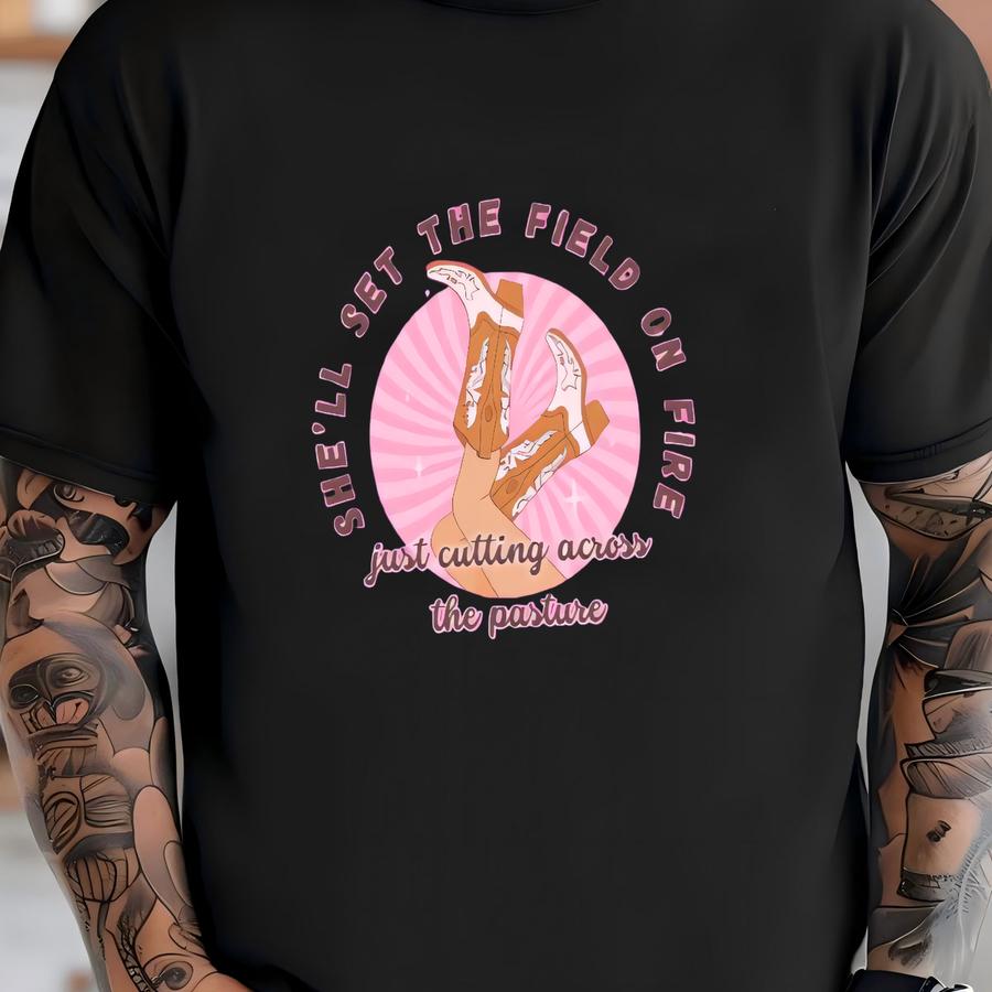 Country Music Racerback Tank Top: Western Women's Style T-shirt