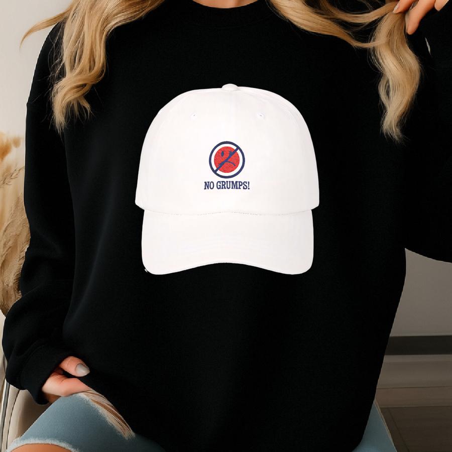 Newport Village 'no Grumps!' Hat Sweatshirt