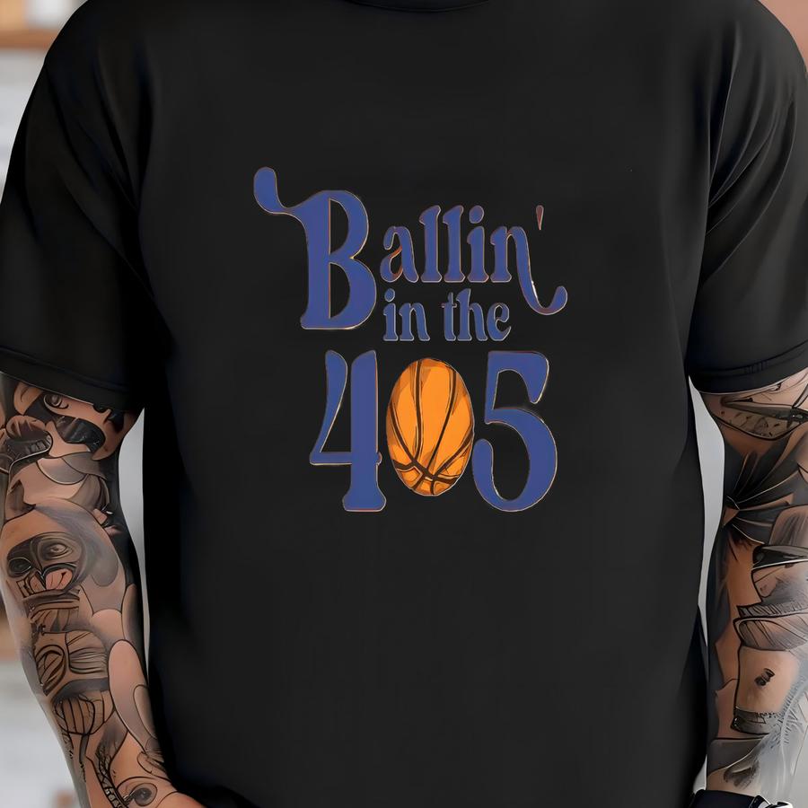 Oklahoma City Fan Game Day Tee Okc Basketball Fan Gift For Him Birthday Oklahoma City Apparel T-shirt