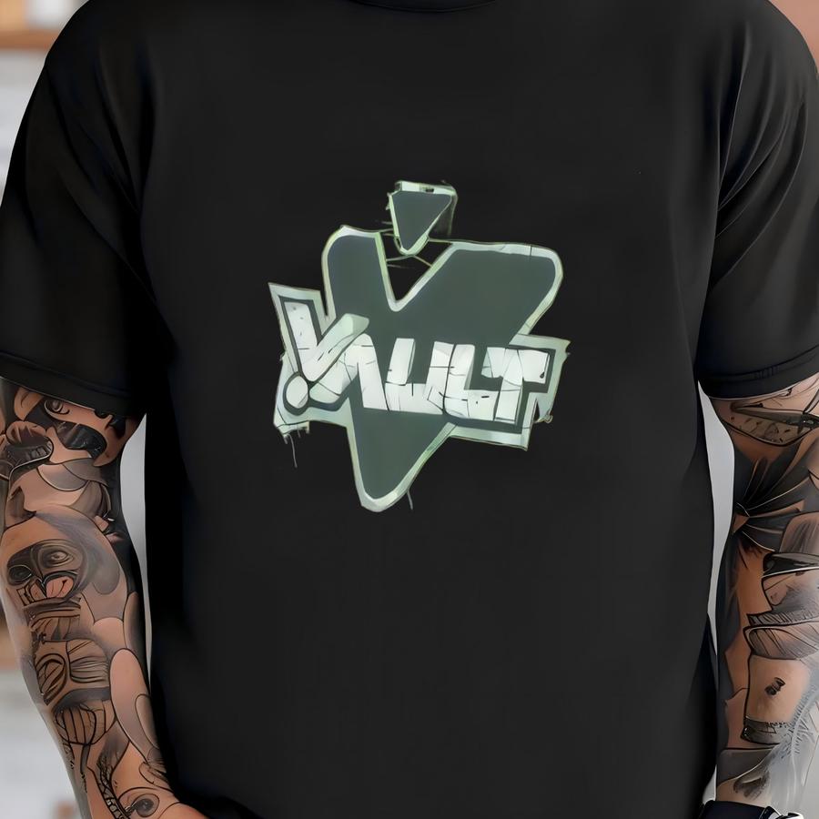 Vintage Fruit Of The Loom Vault Logo Hoodie Green Xl T-shirt