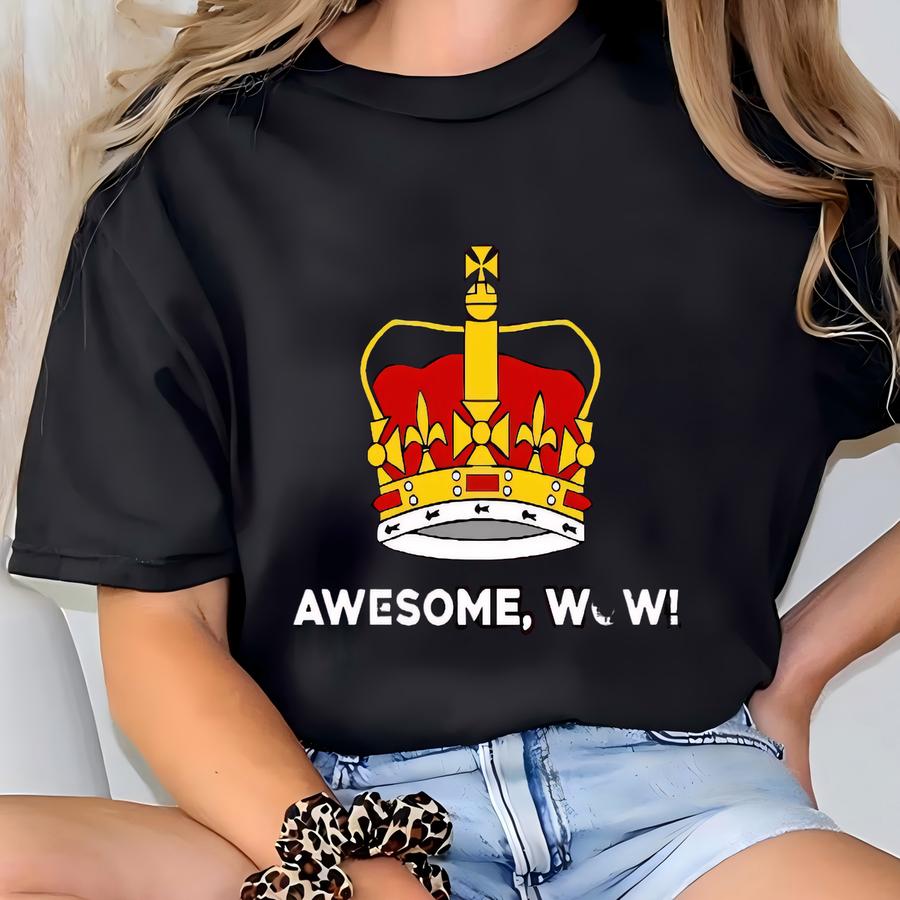 Awesome Wow Sweatshirt, Eliza Hamilton Quote Hoodie, Broadway Musical Line Sweatshirt, Hamilton Inspired Drama Hoodie, Iconic Stage Moment T-shirt