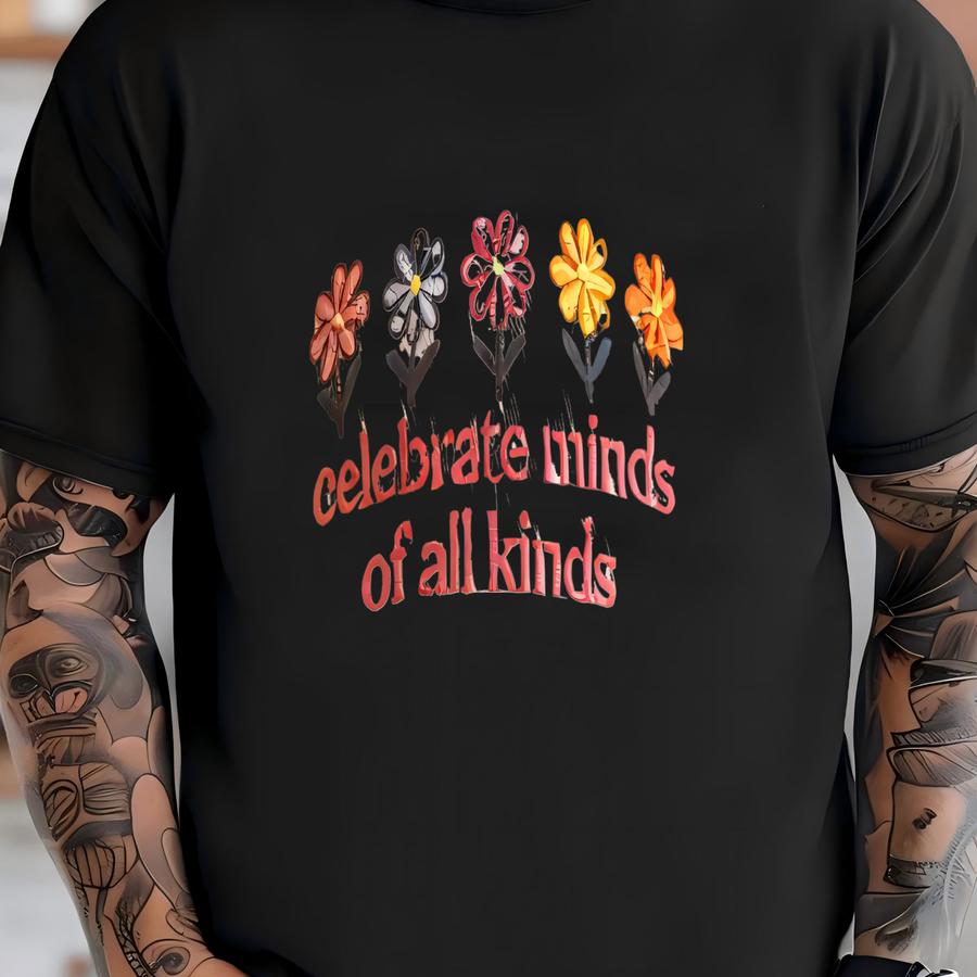 Celebrate Minds Of All Kind Hat, Autism Hat,neurodiversity Hat,autism Awareness Hat,neurodivergent Hat,adhd Hat,inclusion Hat T-shirt