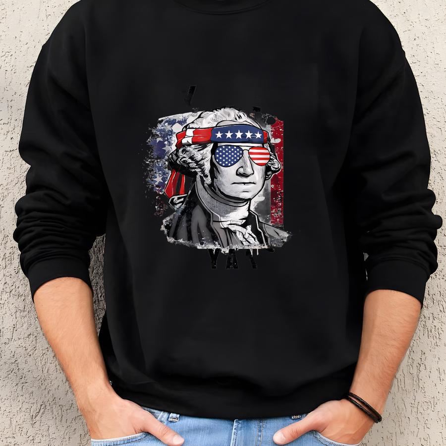 They Hate Us Cuz They Ain't Us Shirt, Usa American Flag Sweatshirt, 4th Of July Shirt, Usa Sweater, Patriotic Graphic, Independence Day Sweatshirt