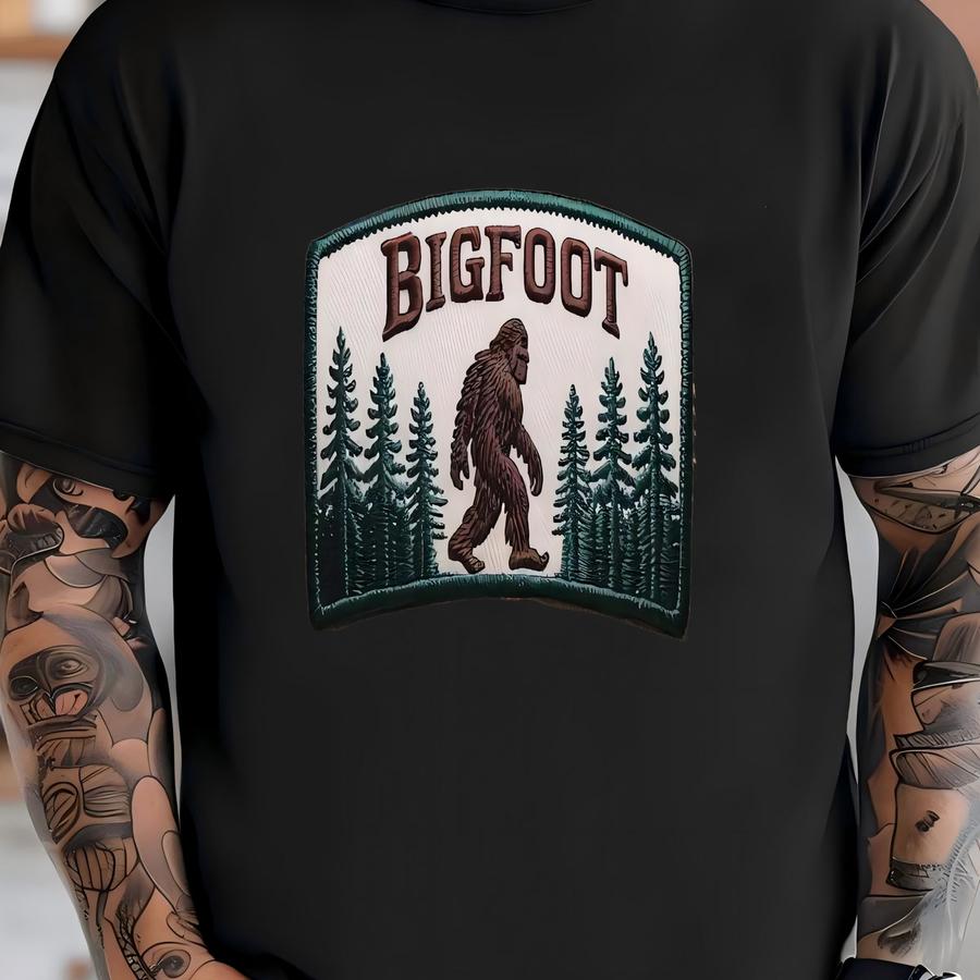 Sasquatch Hat Bigfoot Forest Explorer Cap Gift For Men T-shirt