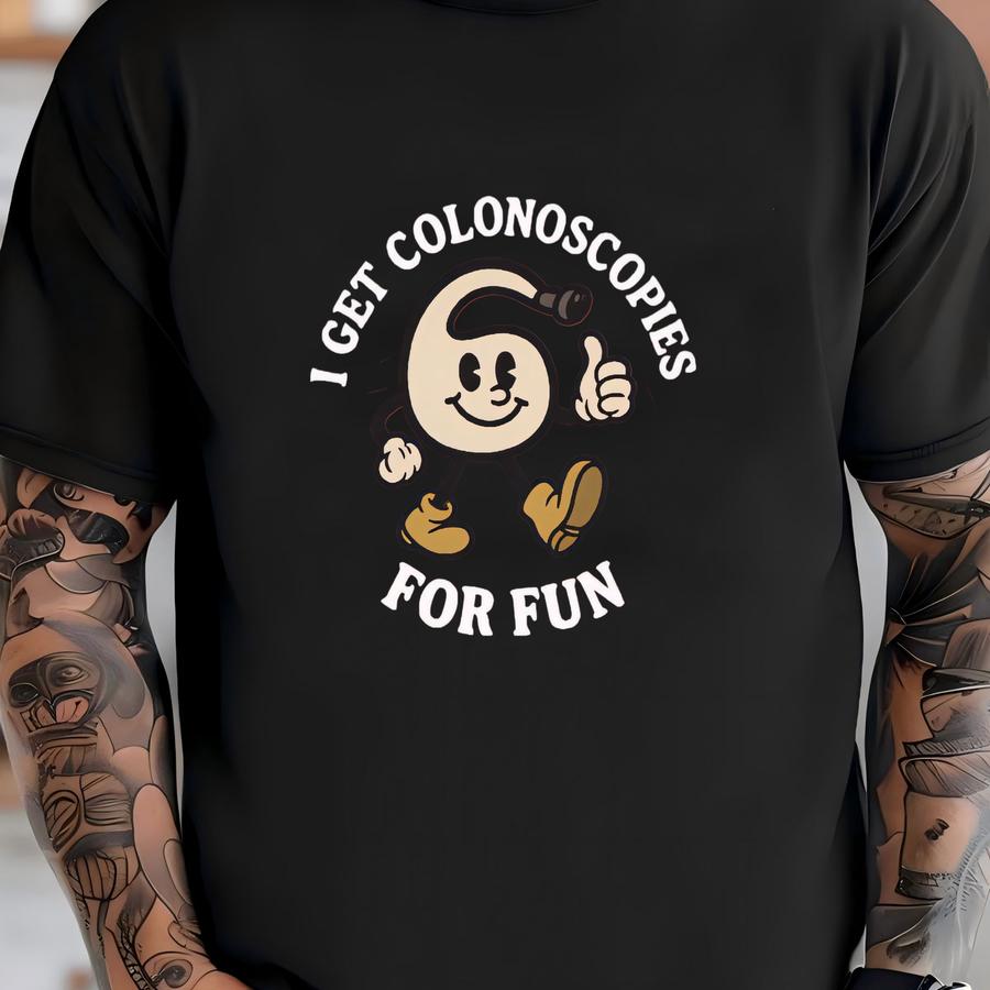 Colonoscopy Shirt, Embarrassing Poop, White Elephant, Adult Joke, Conversation Starter, Inappropriate Tee,rude Dirty Unhinged,shirt Exchange T-shirt