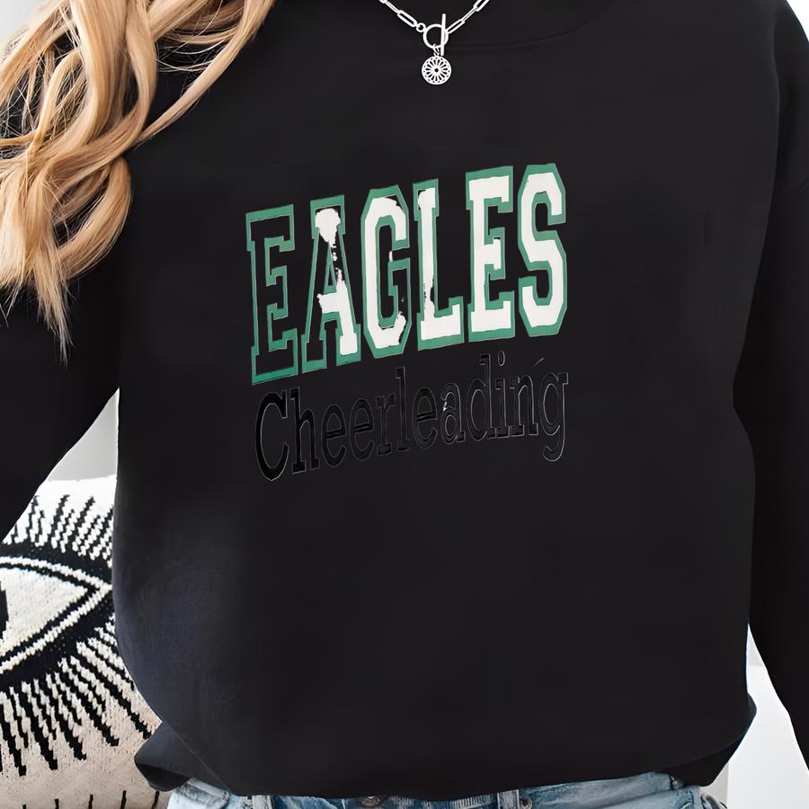 Custom Cheerleading Mascot Short Sve Shirt Sweatshirt