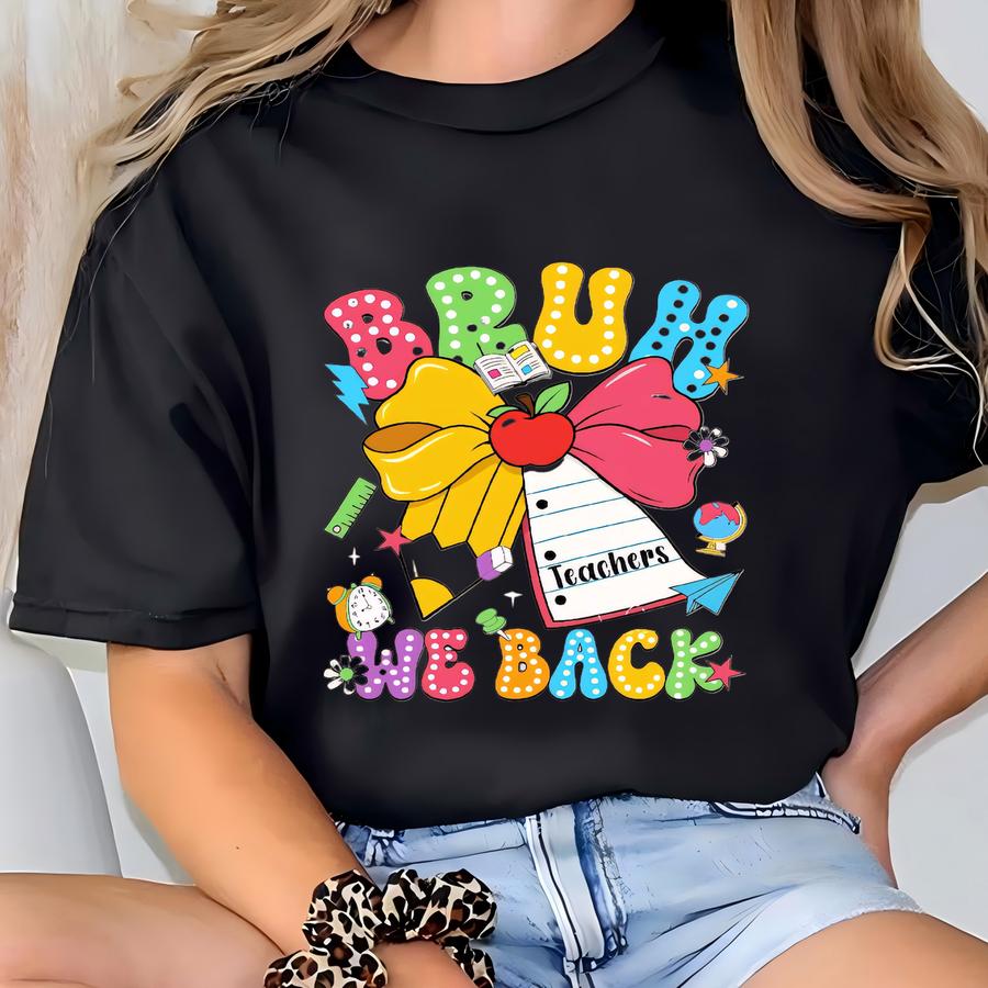 Coquette We Back Shirt, Back To School Youth Tshirt, First Day Of School Tee, Teacher Appreciation Gift, Student Kids Coquette Toddler Tee T-shirt