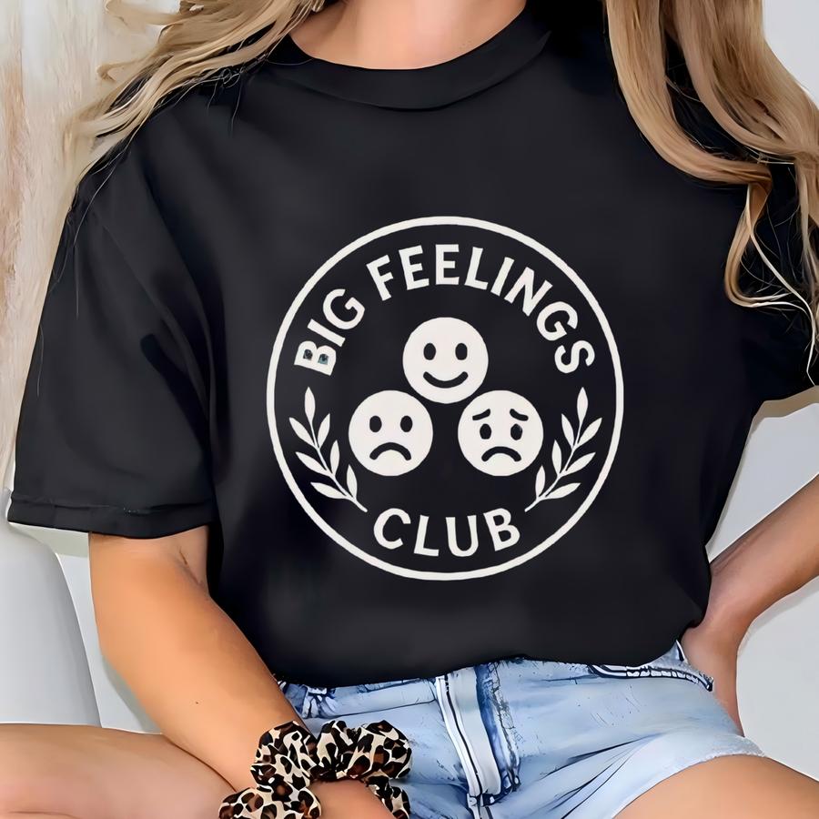 Big Feelings Club Unisex Bella Canvas Tee T-shirt