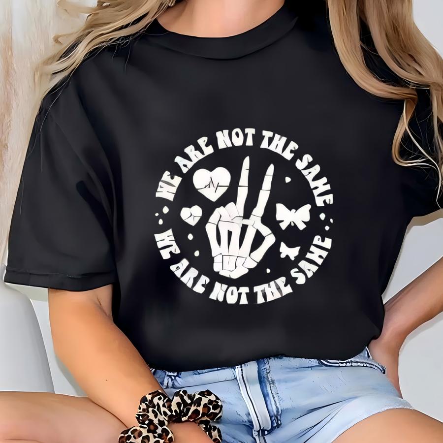 Funny High Blood Pressure Hoodie, Bold Quote Sweatshirt, We Are Not The Same Pullover, Sarcastic Gift, Edgy Girl Hoodie, Viral Trend T-shirt