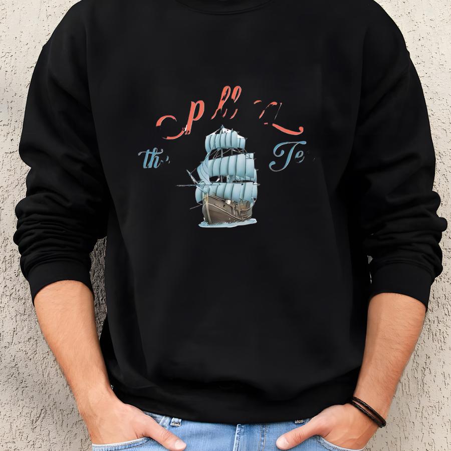 ® Spilling The Tea Since 1773 Shirt, Usa Patriotic Tee, Funny Independence Day T-shirt, American Celebration Shirt Sweatshirt