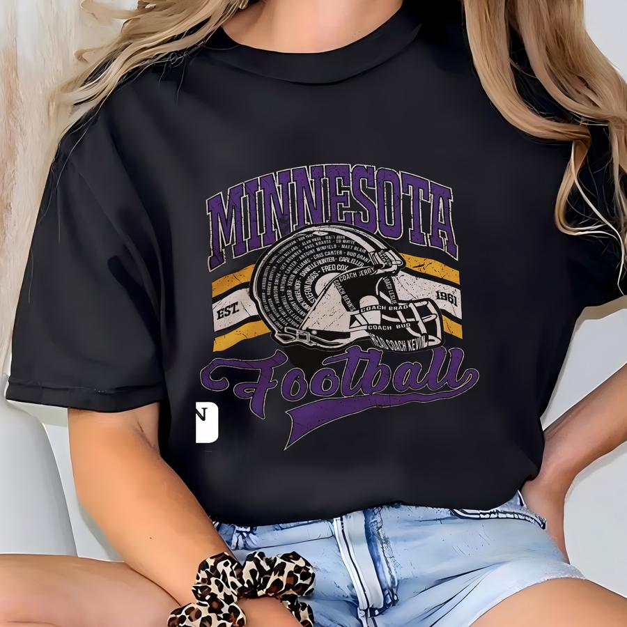Vintage Minnesota Football Shirt: 90s Style Game Day Tee, Sweatshirt, Hoodie T-shirt