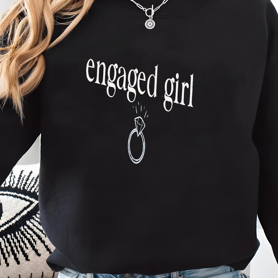 ® Engagement Shirt, Future Mrs. Tshirt, Engagement Gift For Fiancée, Engagement Announcement Gift, Proposal Gift, Engaged Girl Sweatshirt