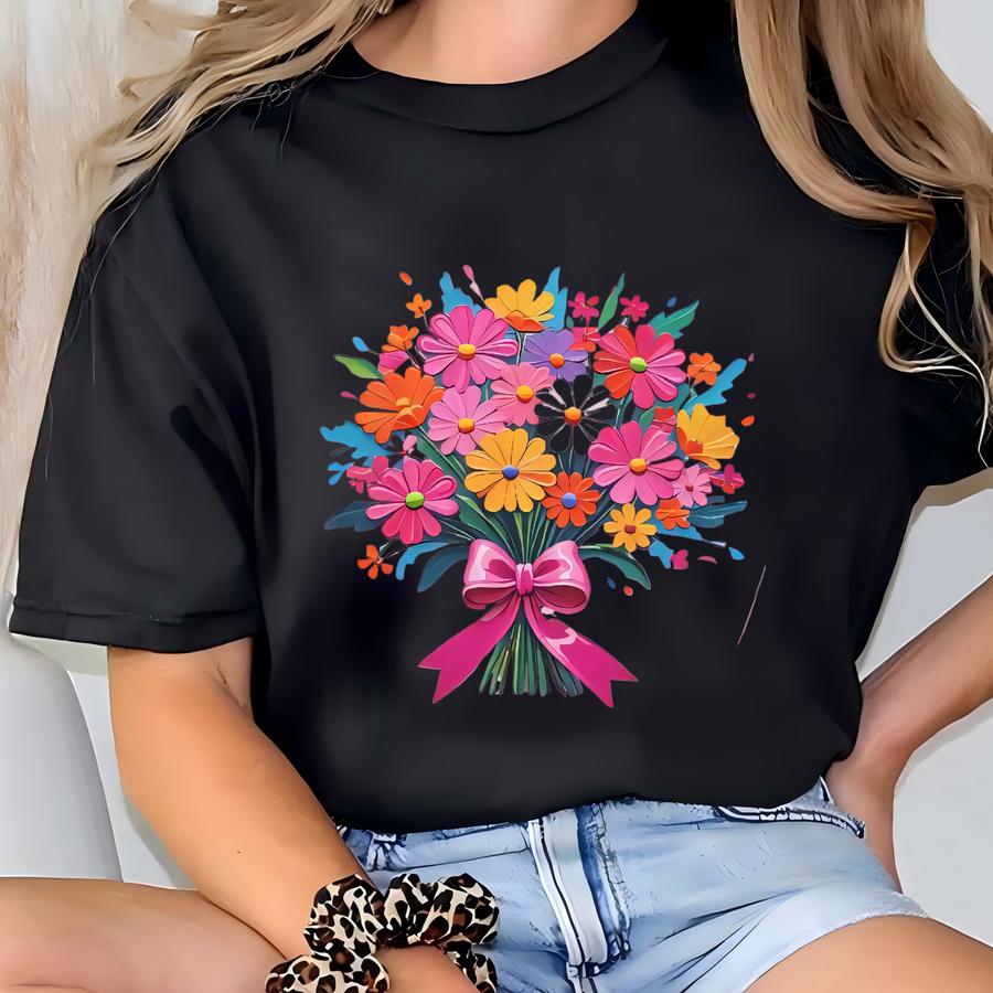 Floral Shirt: Cottagecore Botanical Graphic Tee T-shirt