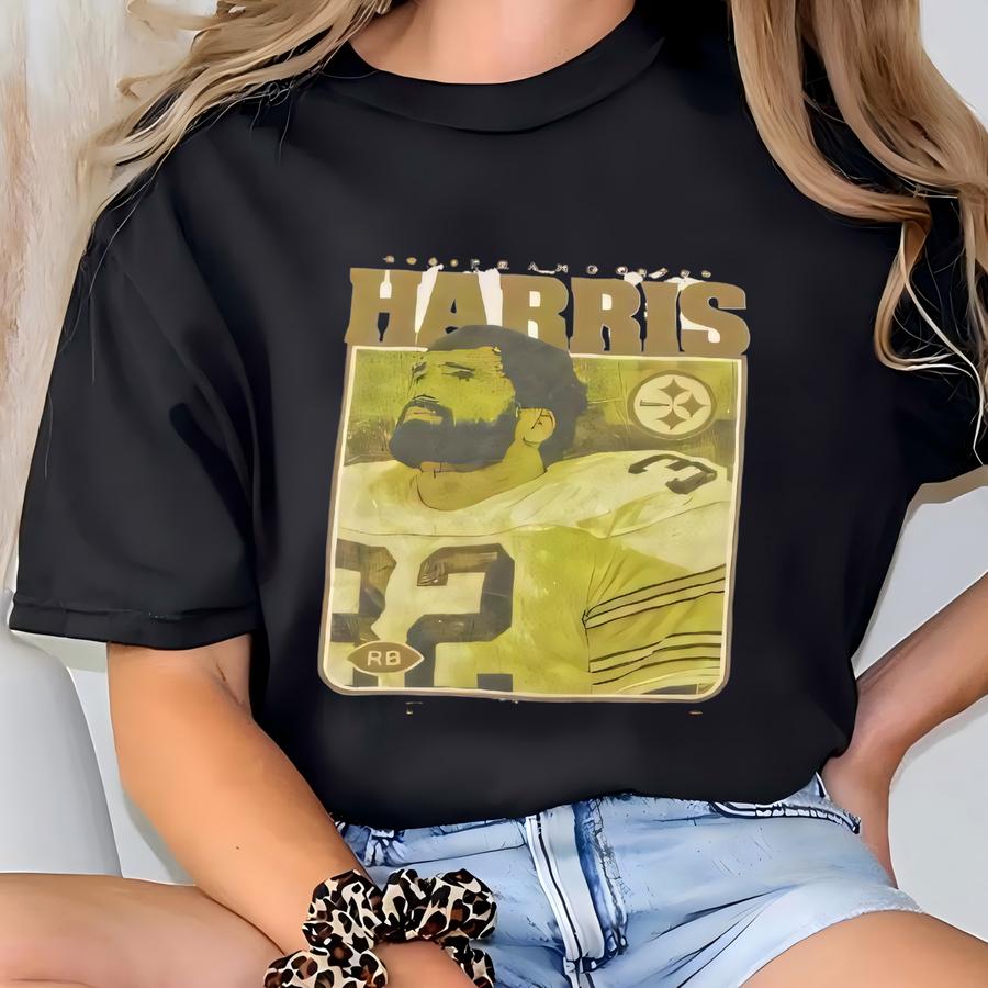 Vintage Pittsburgh Steelers Franco Harris T Shirt Tee Size Xtra Large Xl Football Pennsylvania 1990s 90s T-shirt