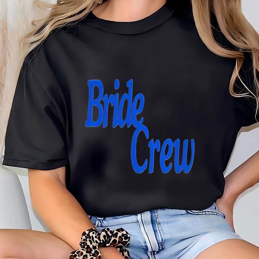 Bride Crew Pickleball Paddle Set: Bachelorette Party Gift T-shirt