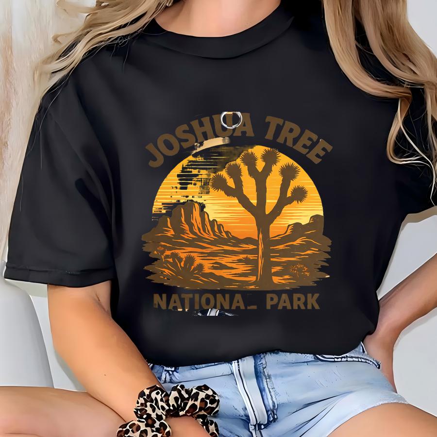 Joshua Tree Hoodie: Boho Desert Adventure Tee T-shirt