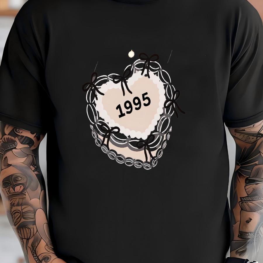 Custom 30th Birthday Hoodie, Vintage 1995 Shirt, Vintage Custom Year Birthday Shirt, 30th 40th 50th Birthday Gift, Retro 30th Birthday Tee T-shirt